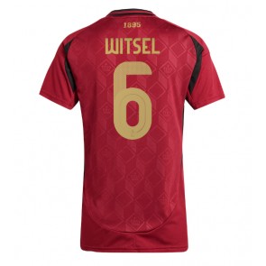 Belgien Axel Witsel #6 Replika Hjemmebanetrøje Dame EM 2024 Kortærmet